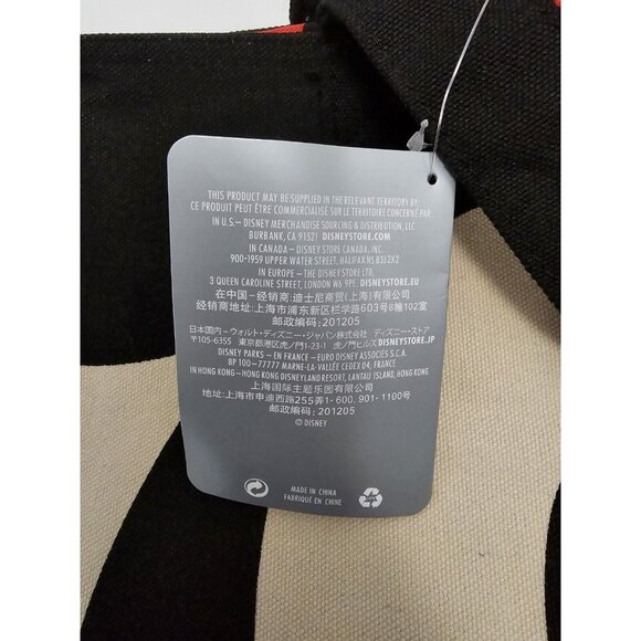 Disney Store Mickey and Minnie Mouse Double Sided Tote Bag Shoulder Bag NEW NWT - Picture 8 of 12